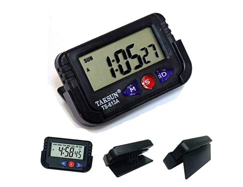 Digital Black Stopwatch with Flexible Stand Digital Watch